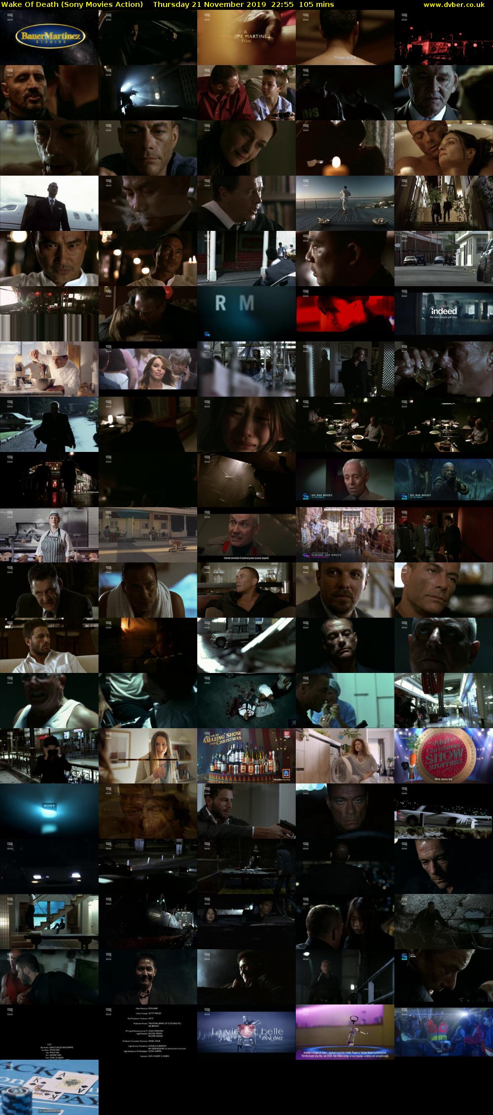 Wake Of Death (Sony Movies Action) Thursday 21 November 2019 22:55 - 00:40