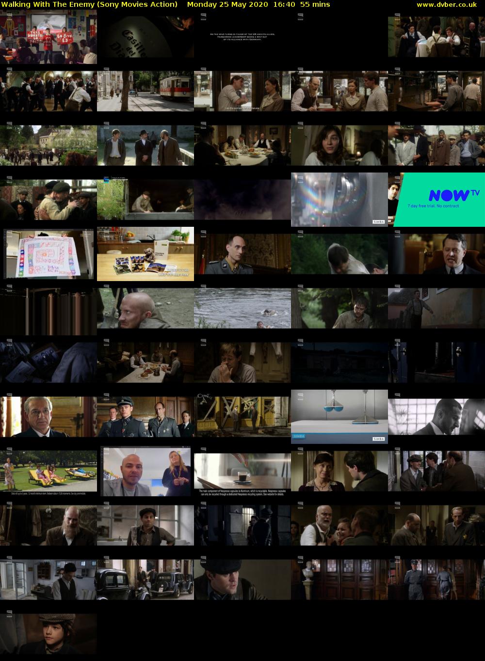 Walking With The Enemy (Sony Movies Action) Monday 25 May 2020 16:40 - 17:35