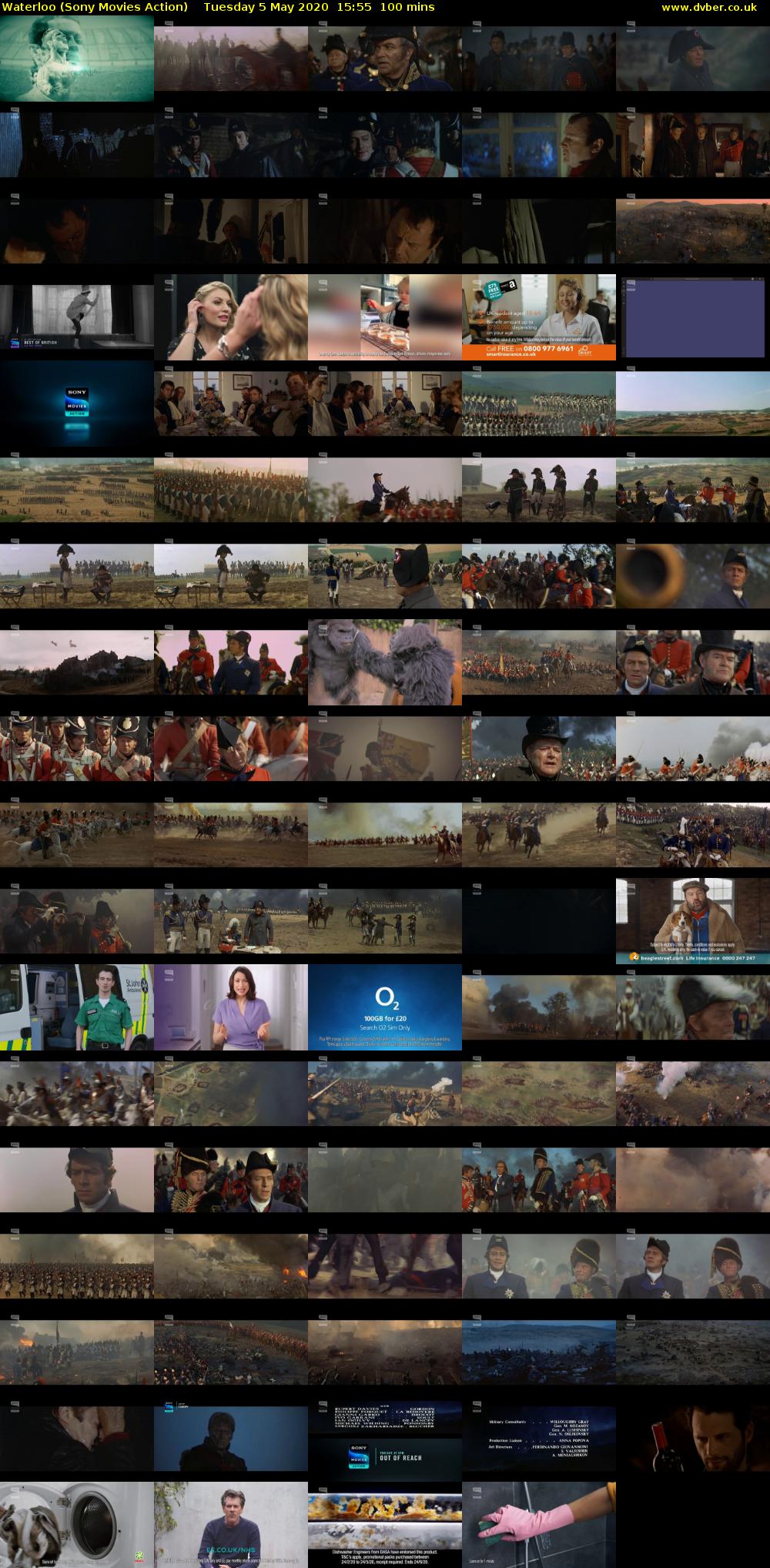 Waterloo (Sony Movies Action) Tuesday 5 May 2020 15:55 - 17:35