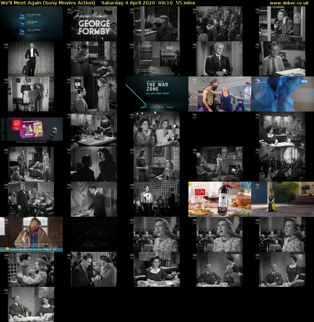 We'll Meet Again (Sony Movies Action) Saturday 4 April 2020 09:10 - 10:05