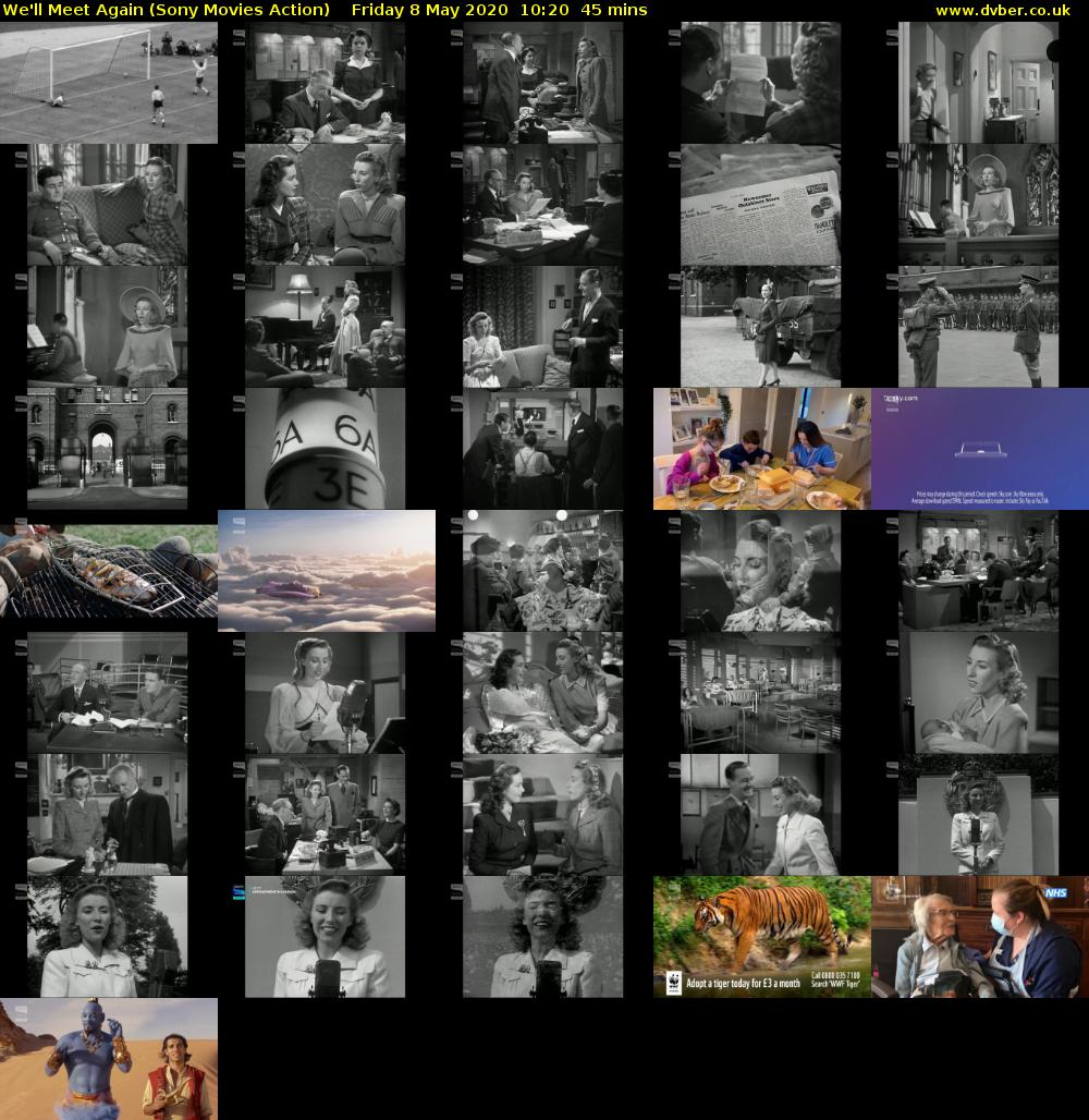 We'll Meet Again (Sony Movies Action) Friday 8 May 2020 10:20 - 11:05