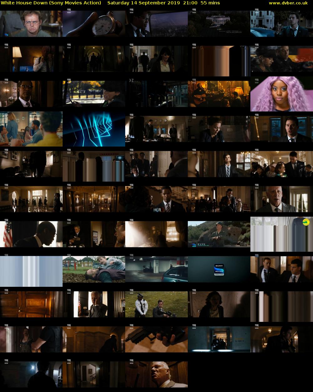 White House Down (Sony Movies Action) Saturday 14 September 2019 21:00 - 21:55