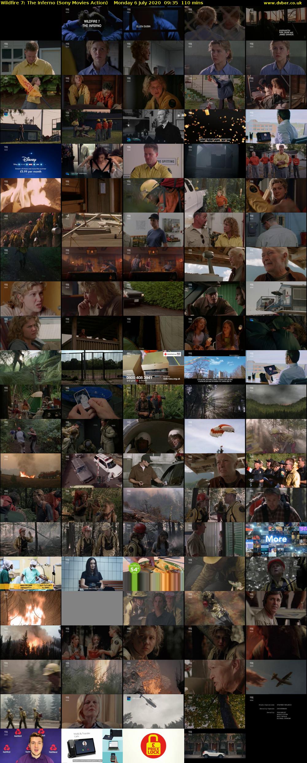 Wildfire 7: The Inferno (Sony Movies Action) Monday 6 July 2020 09:35 - 11:25