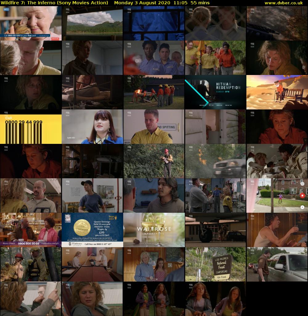 Wildfire 7: The Inferno (Sony Movies Action) Monday 3 August 2020 11:05 - 12:00