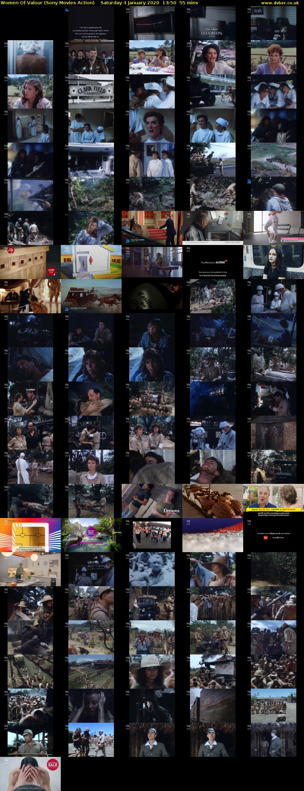 Women Of Valour (Sony Movies Action) Saturday 4 January 2020 13:50 - 14:45