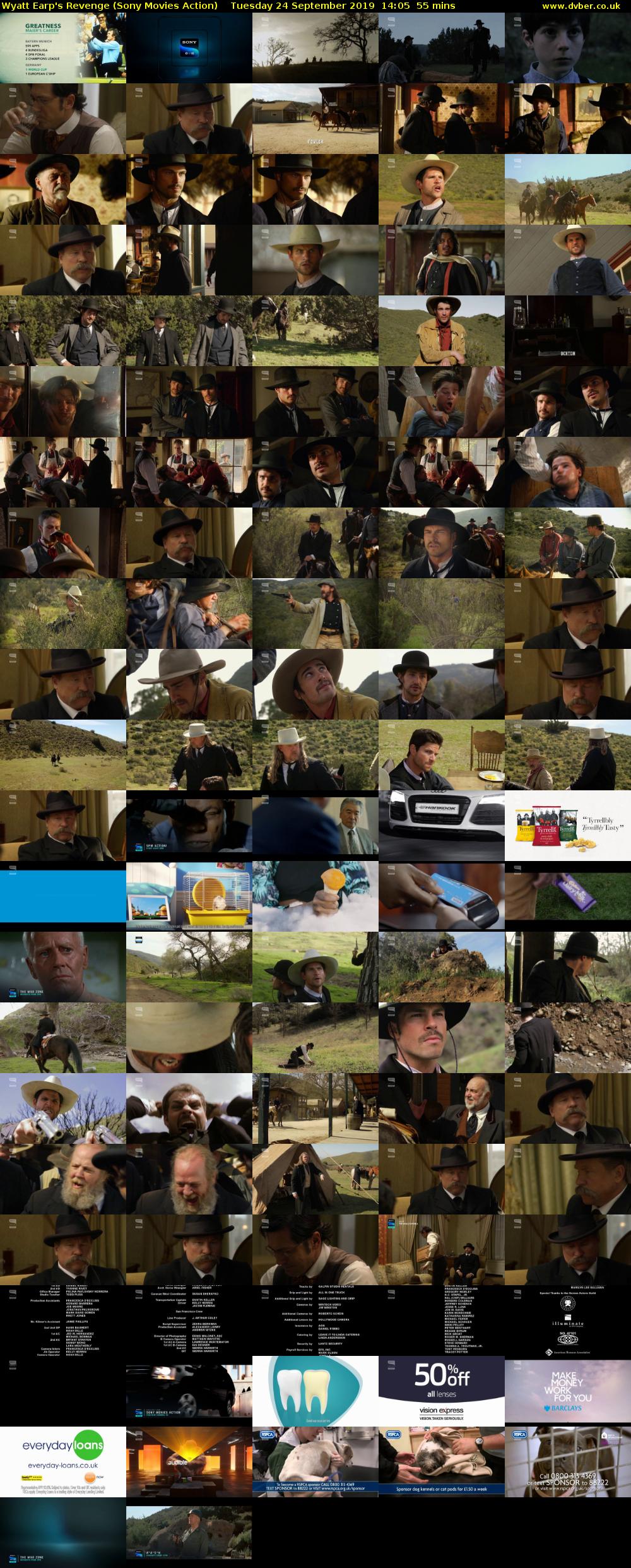 Wyatt Earp's Revenge (Sony Movies Action) Tuesday 24 September 2019 14:05 - 15:00