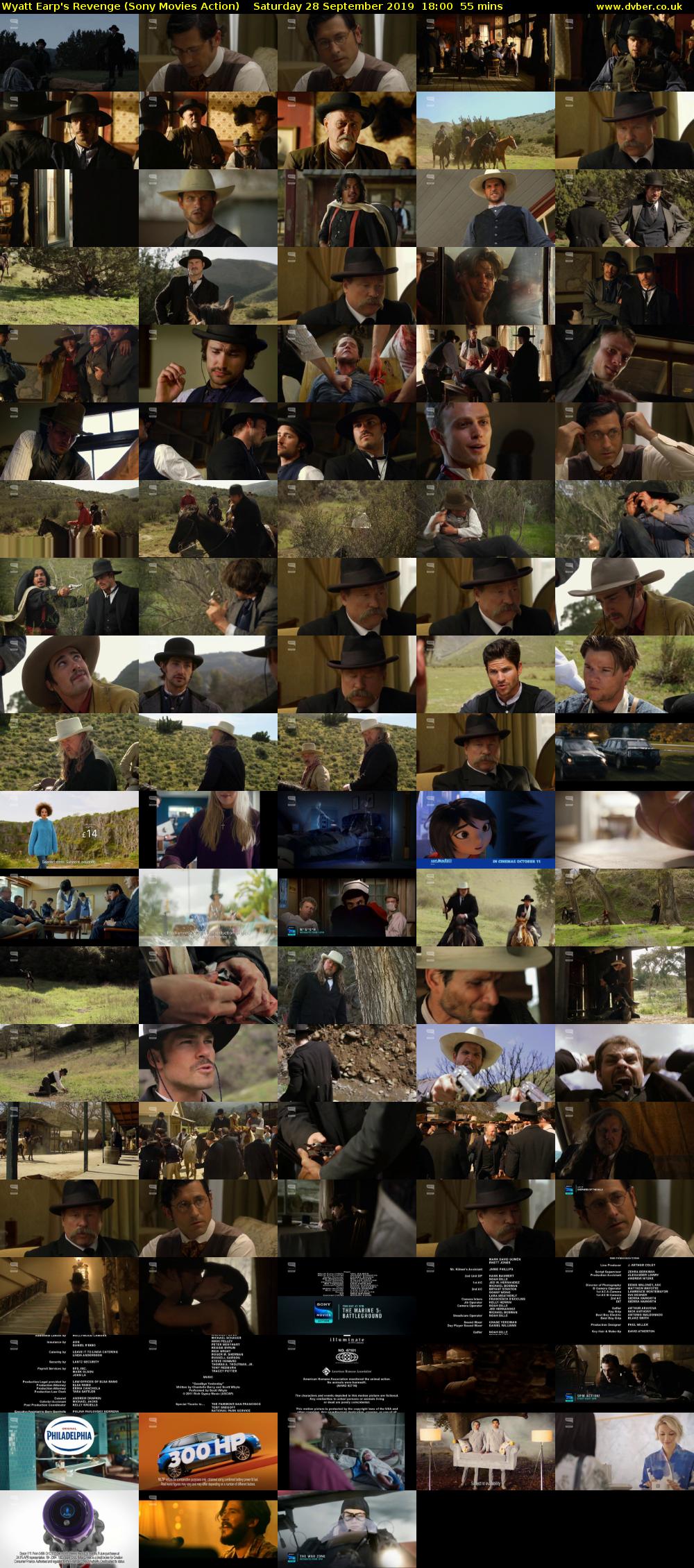 Wyatt Earp's Revenge (Sony Movies Action) Saturday 28 September 2019 18:00 - 18:55