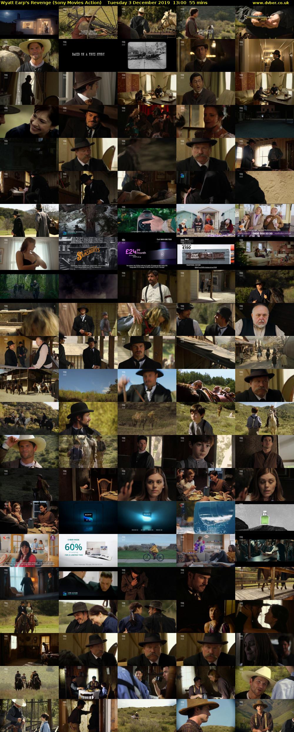Wyatt Earp's Revenge (Sony Movies Action) Tuesday 3 December 2019 13:00 - 13:55