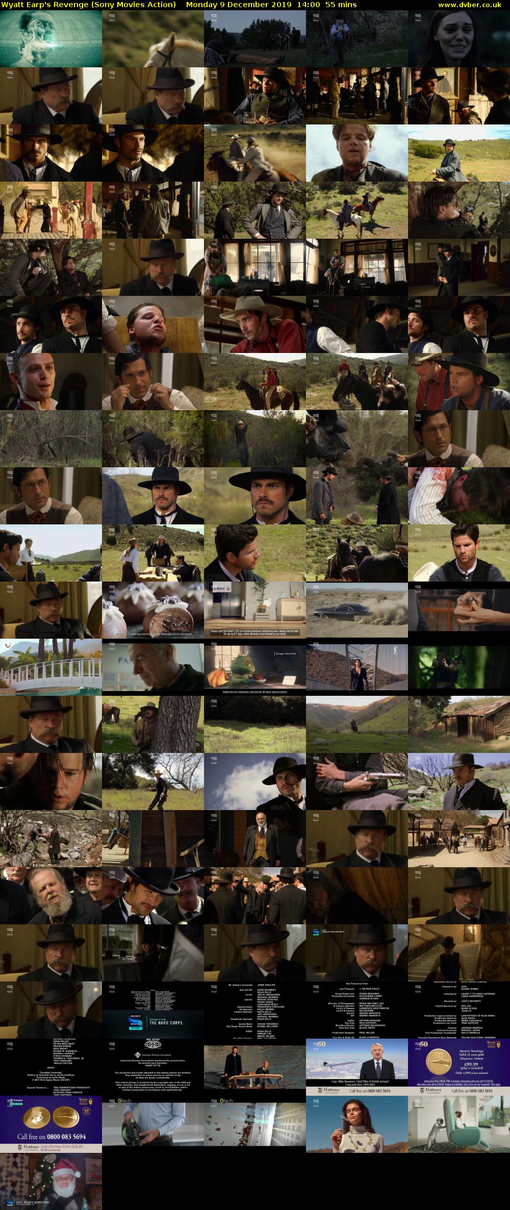 Wyatt Earp's Revenge (Sony Movies Action) Monday 9 December 2019 14:00 - 14:55