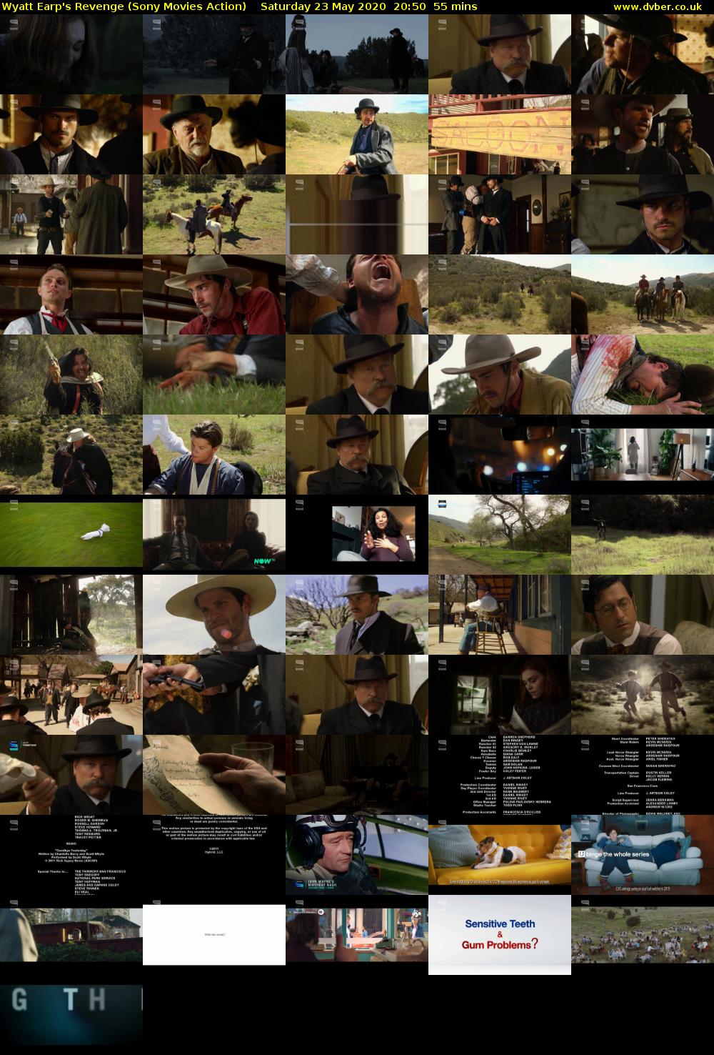 Wyatt Earp's Revenge (Sony Movies Action) Saturday 23 May 2020 20:50 - 21:45