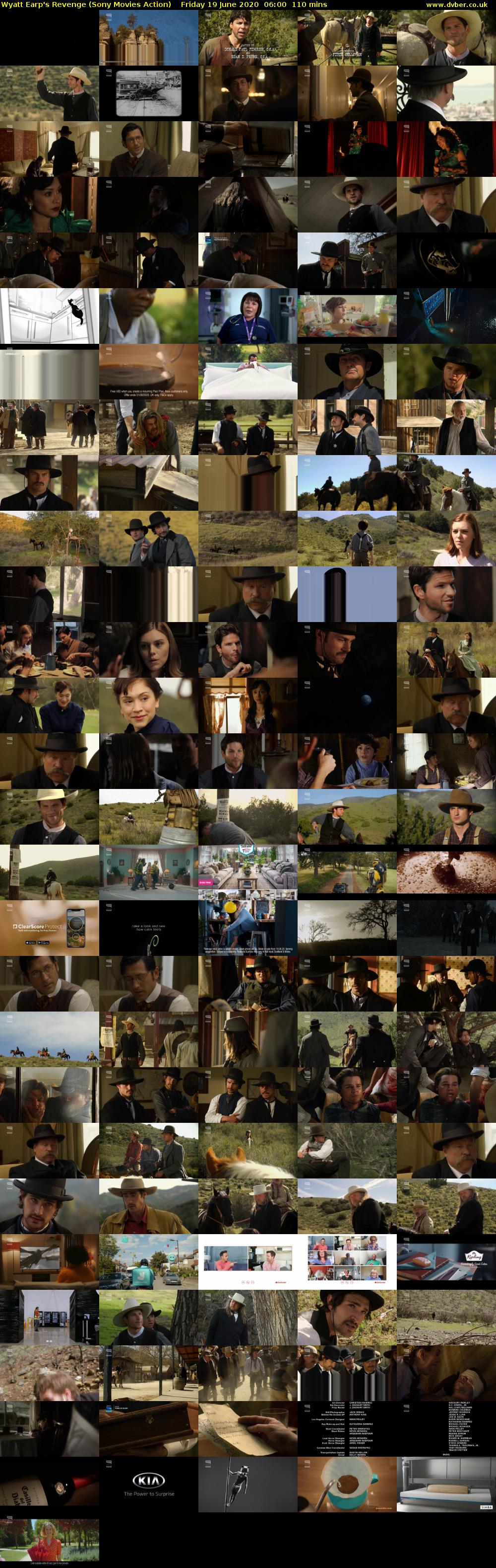Wyatt Earp's Revenge (Sony Movies Action) Friday 19 June 2020 06:00 - 07:50