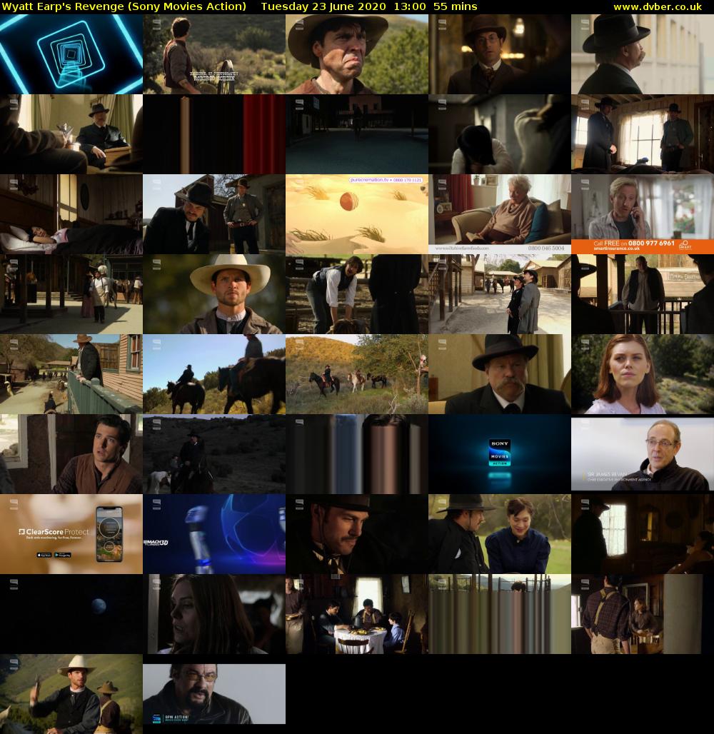 Wyatt Earp's Revenge (Sony Movies Action) Tuesday 23 June 2020 13:00 - 13:55