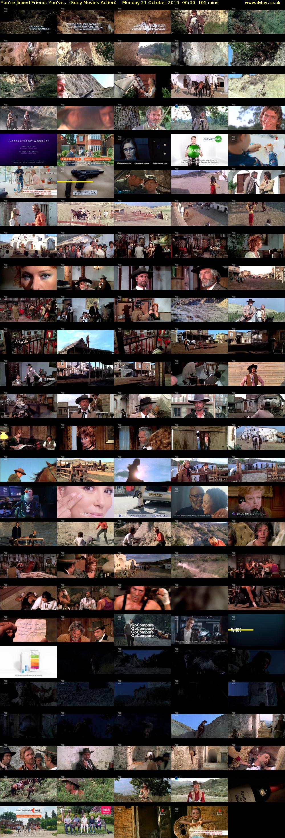 You're Jinxed Friend, You've... (Sony Movies Action) Monday 21 October 2019 06:00 - 07:45