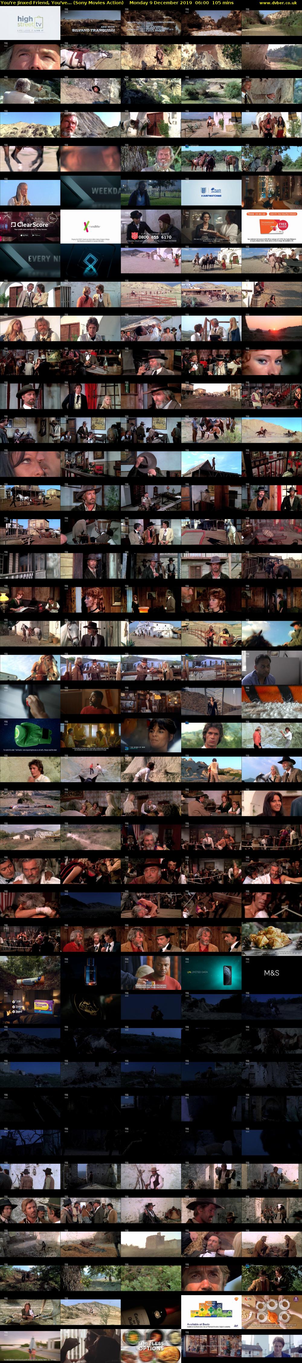 You're Jinxed Friend, You've... (Sony Movies Action) Monday 9 December 2019 06:00 - 07:45
