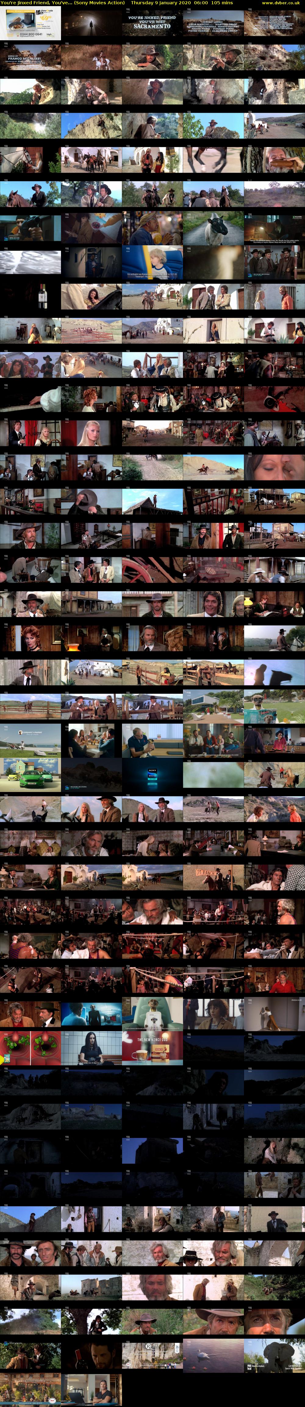 You're Jinxed Friend, You've... (Sony Movies Action) Thursday 9 January 2020 06:00 - 07:45