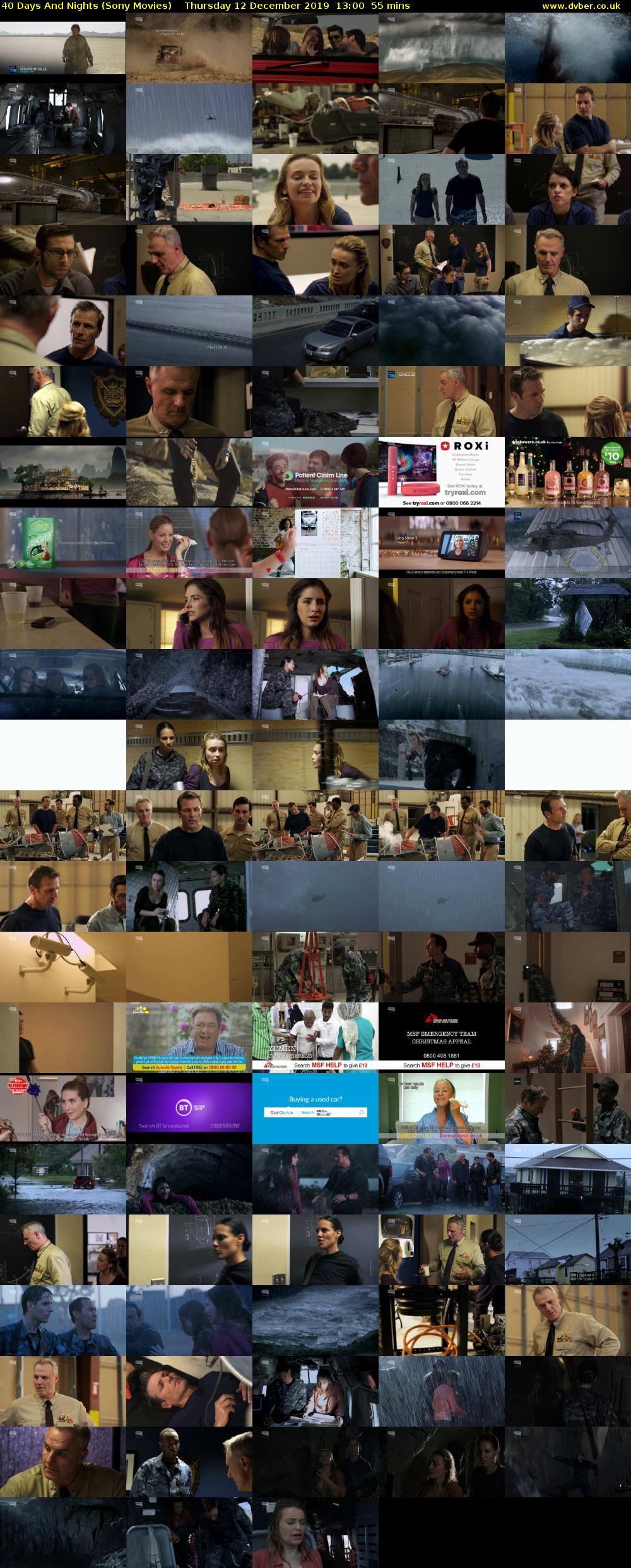 40 Days And Nights (Sony Movies) Thursday 12 December 2019 13:00 - 13:55