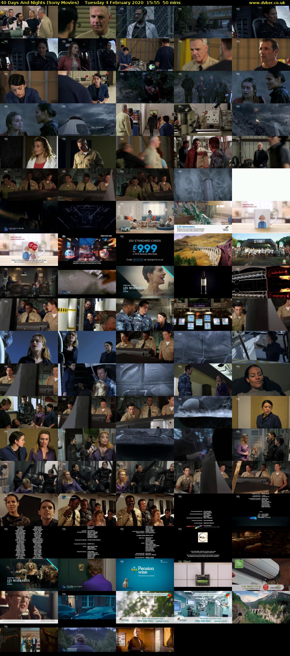 40 Days And Nights (Sony Movies) Tuesday 4 February 2020 15:55 - 16:45