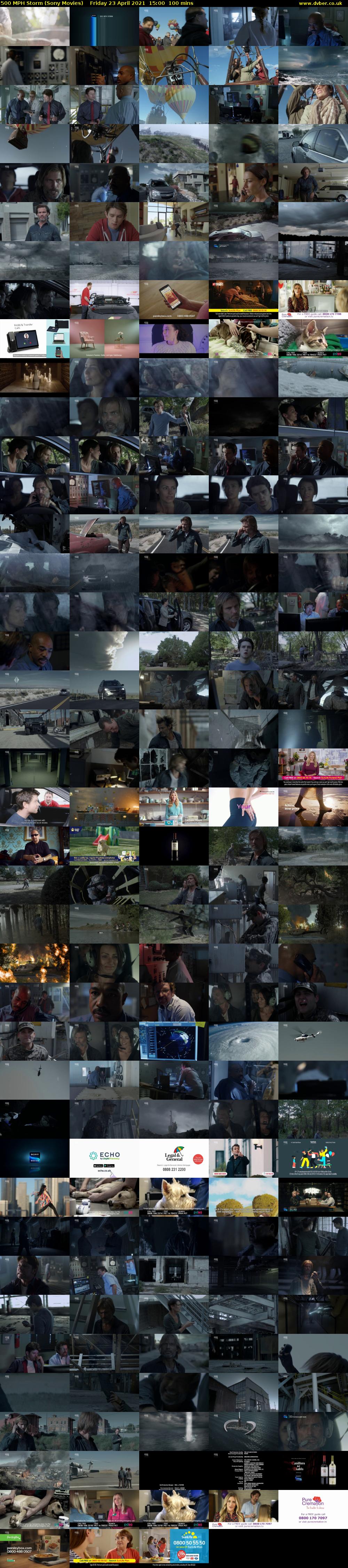 500 MPH Storm (Sony Movies) Friday 23 April 2021 15:00 - 16:40