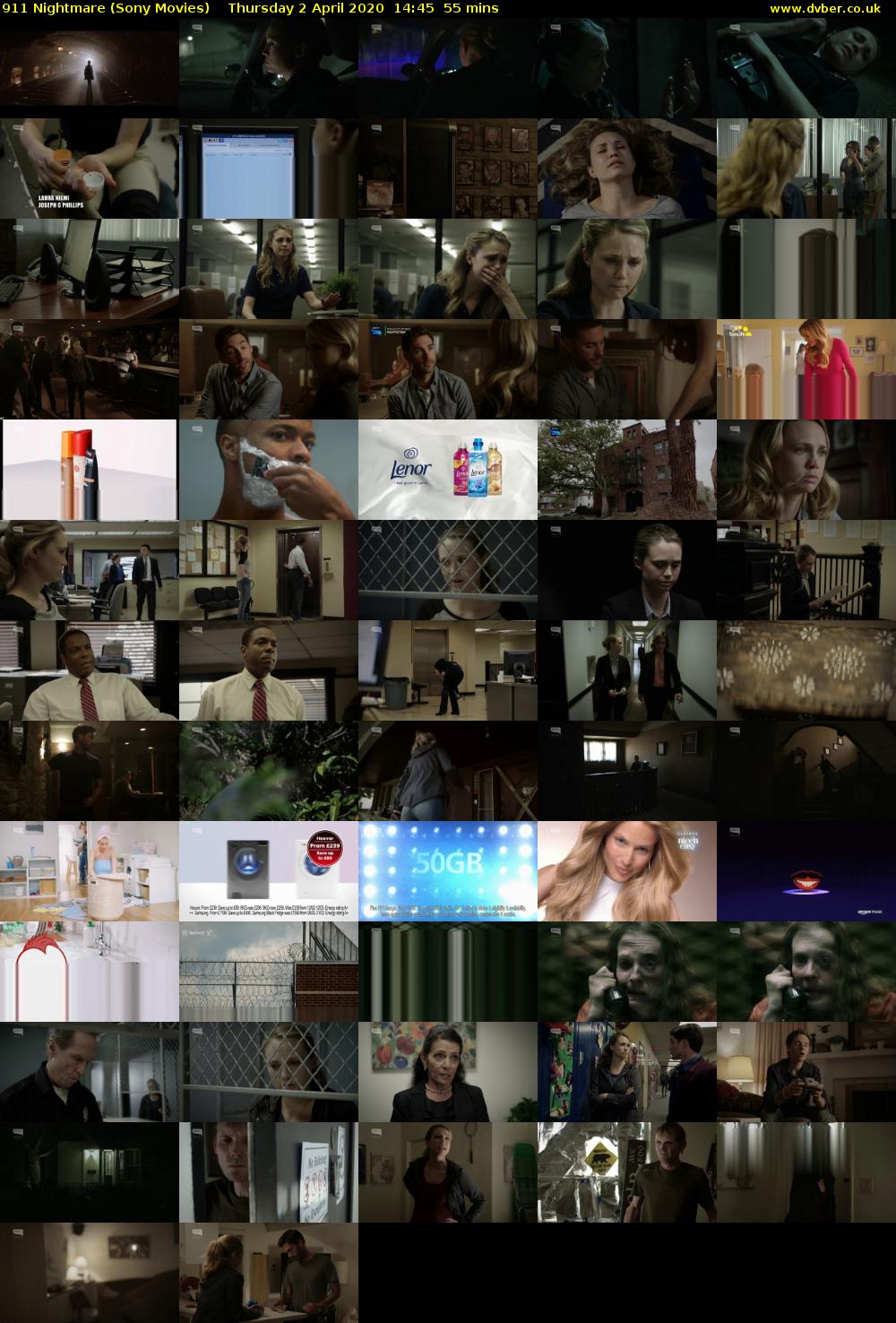911 Nightmare (Sony Movies) Thursday 2 April 2020 14:45 - 15:40