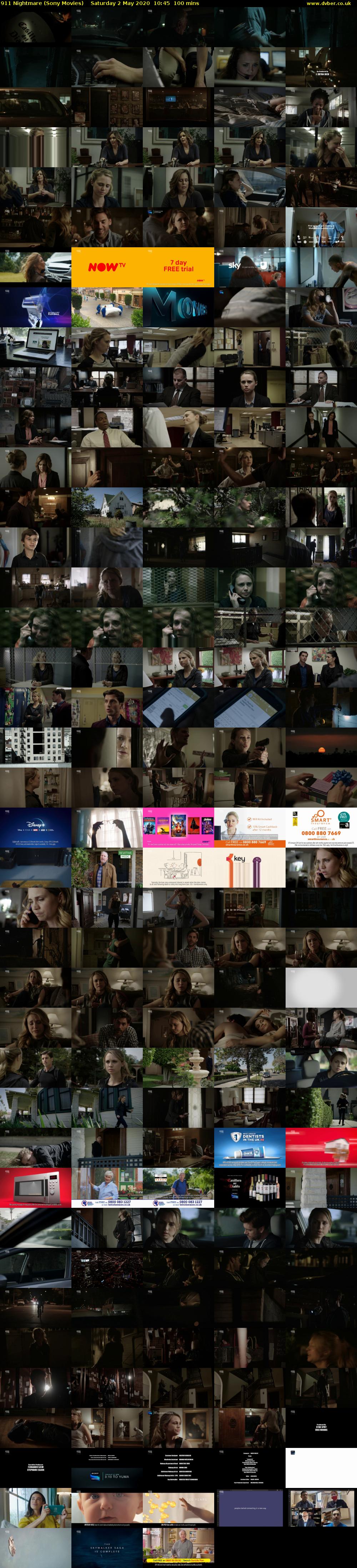 911 Nightmare (Sony Movies) Saturday 2 May 2020 10:45 - 12:25