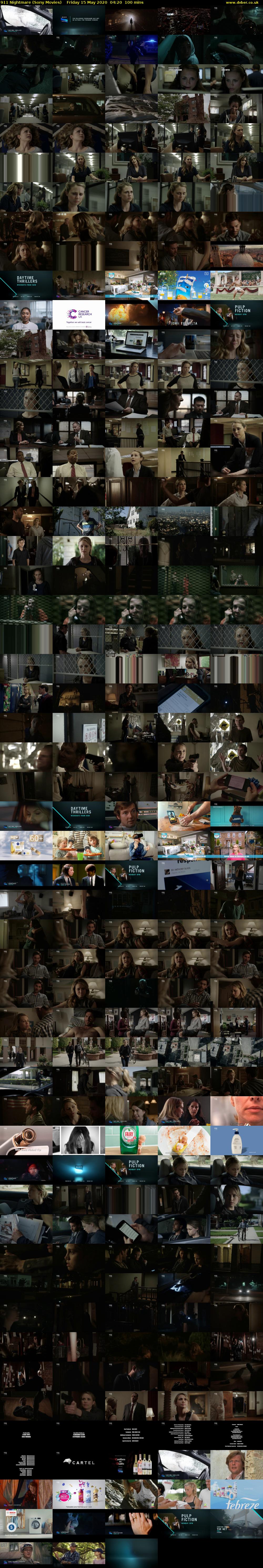 911 Nightmare (Sony Movies) Friday 15 May 2020 04:20 - 06:00