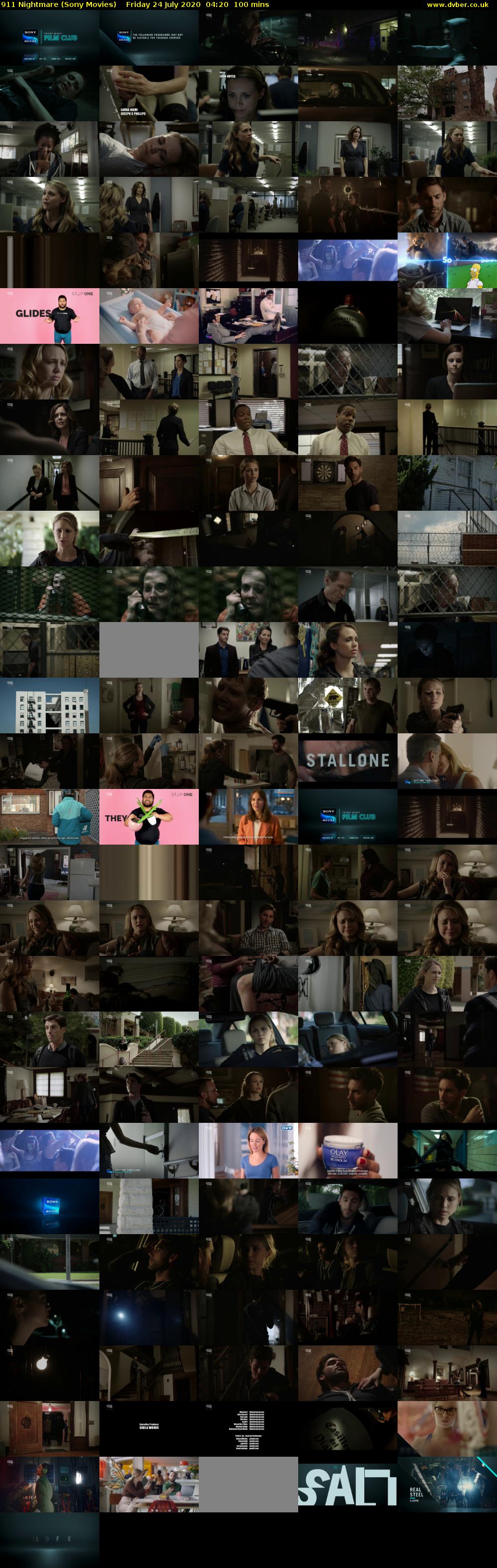 911 Nightmare (Sony Movies) Friday 24 July 2020 04:20 - 06:00