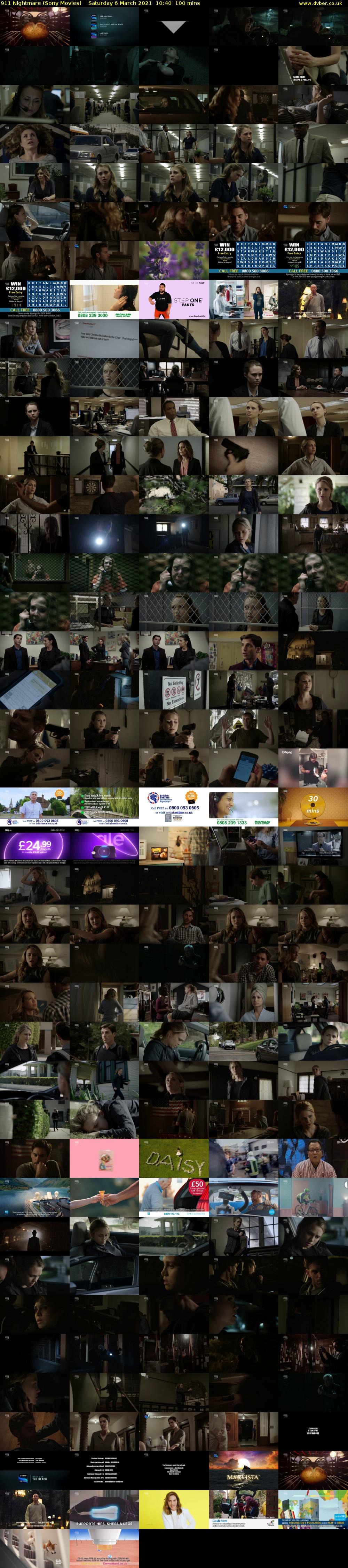 911 Nightmare (Sony Movies) Saturday 6 March 2021 10:40 - 12:20