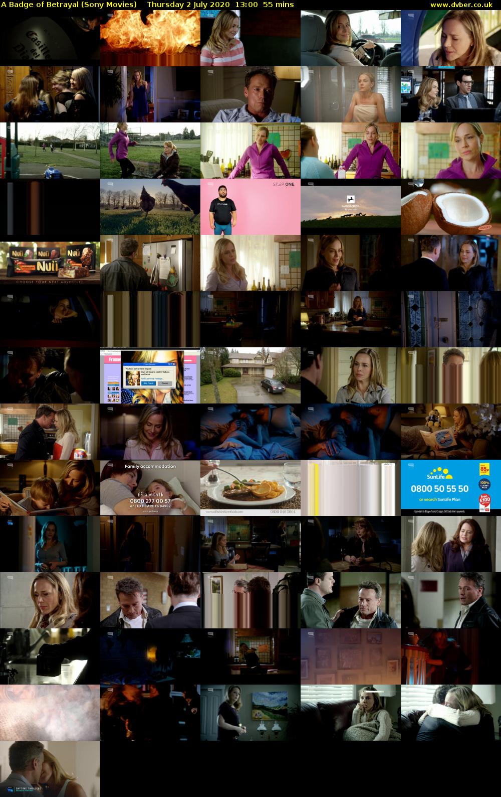 A Badge of Betrayal (Sony Movies) Thursday 2 July 2020 13:00 - 13:55