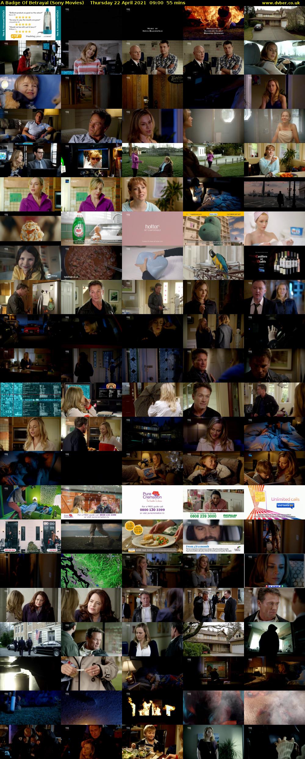 A Badge of Betrayal (Sony Movies) Thursday 22 April 2021 09:00 - 09:55