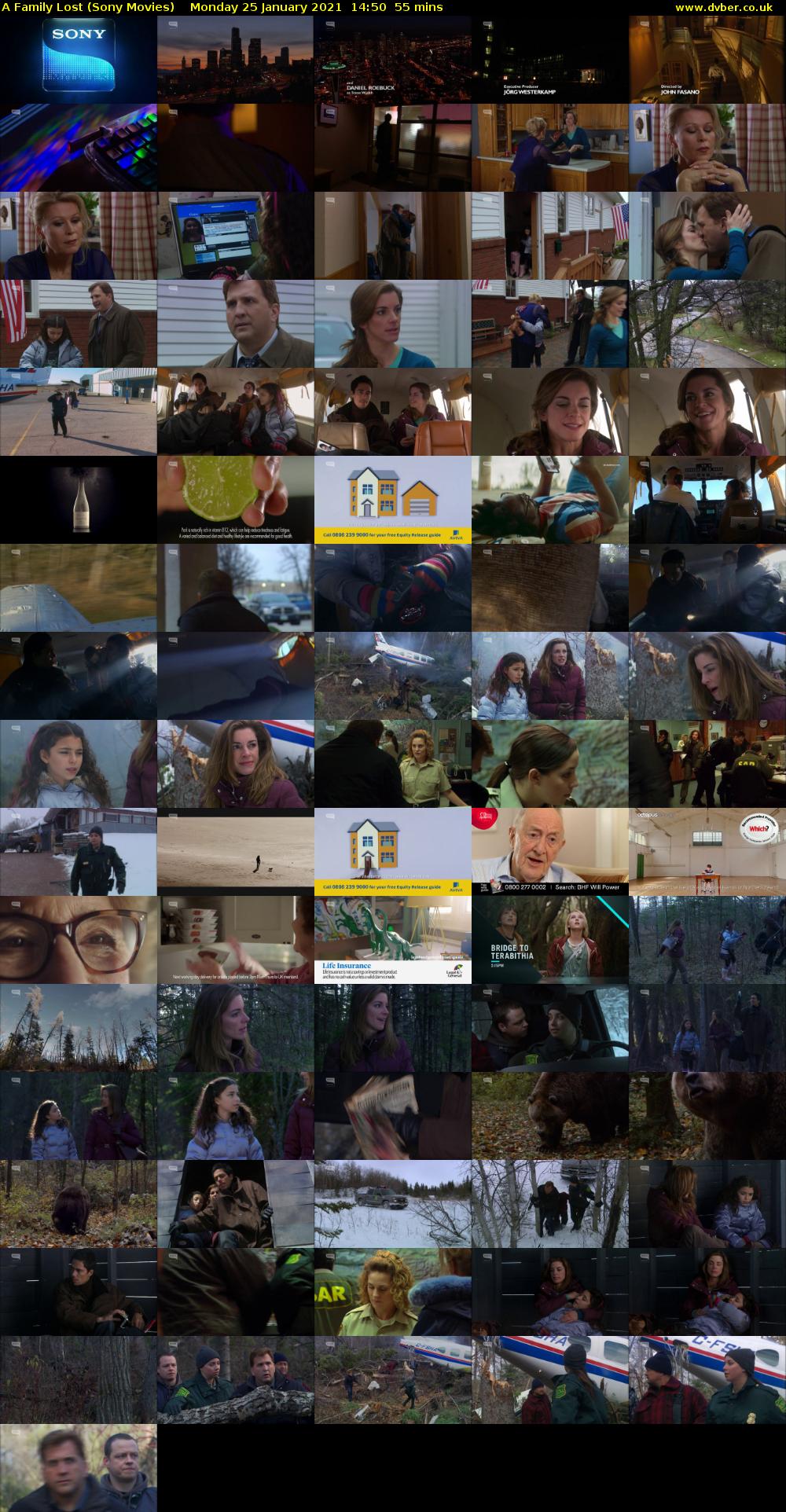 A Family Lost (Sony Movies) Monday 25 January 2021 14:50 - 15:45