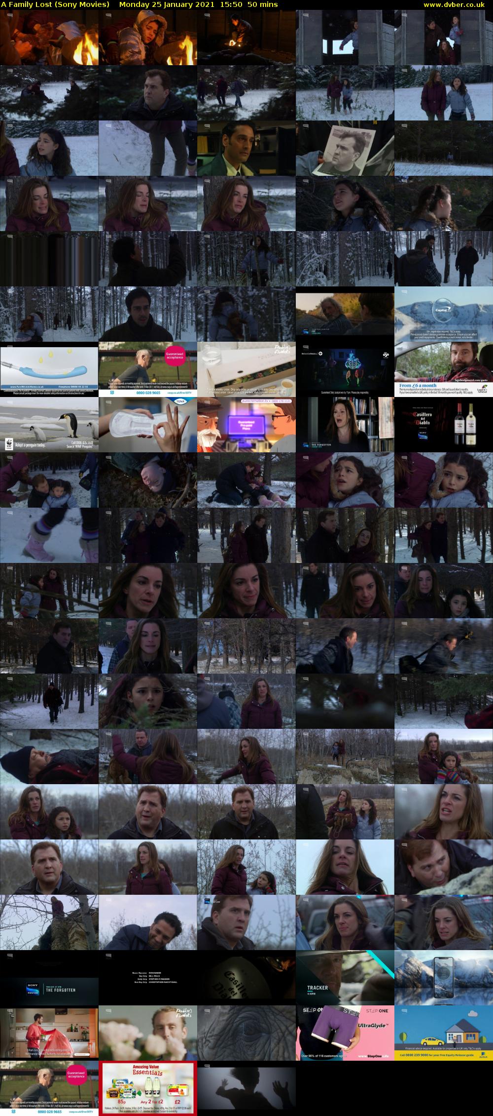 A Family Lost (Sony Movies) Monday 25 January 2021 15:50 - 16:40