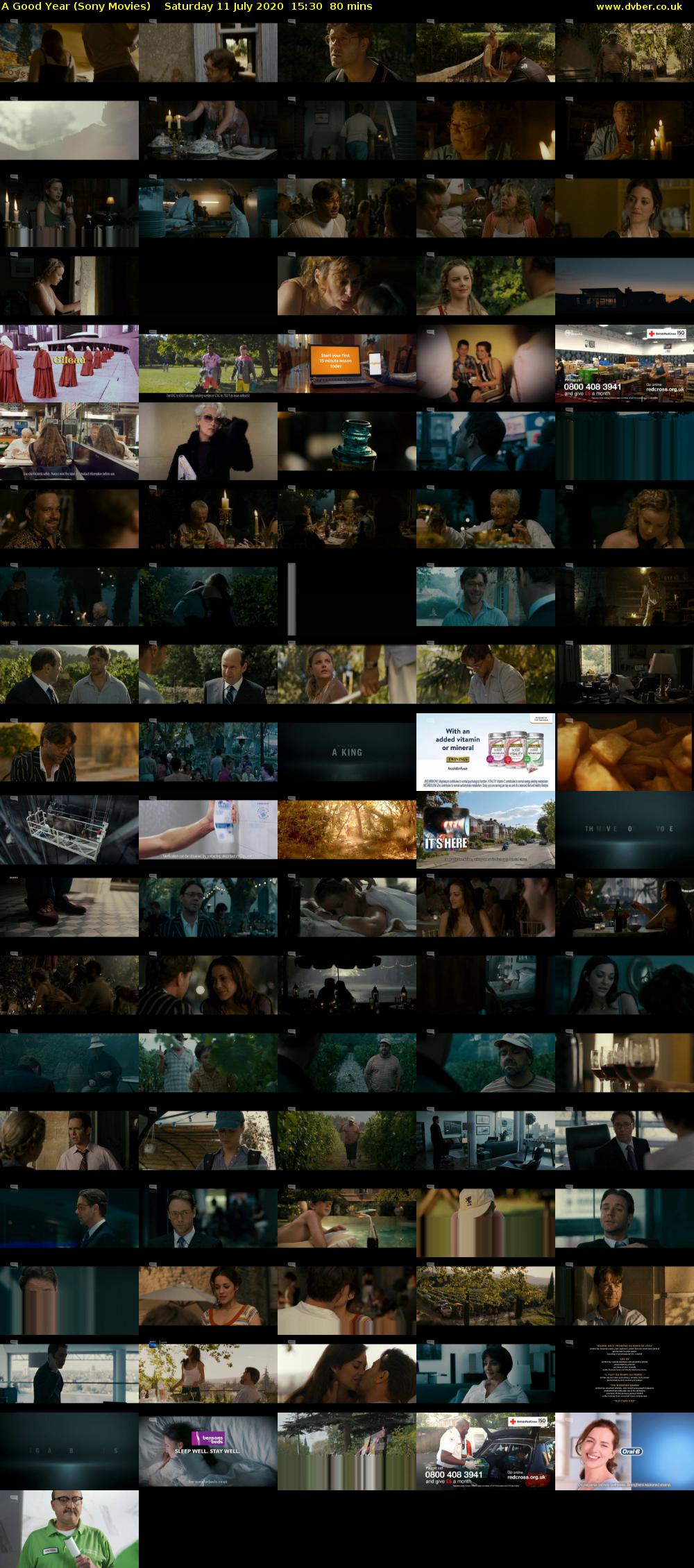 A Good Year (Sony Movies) Saturday 11 July 2020 15:30 - 16:50