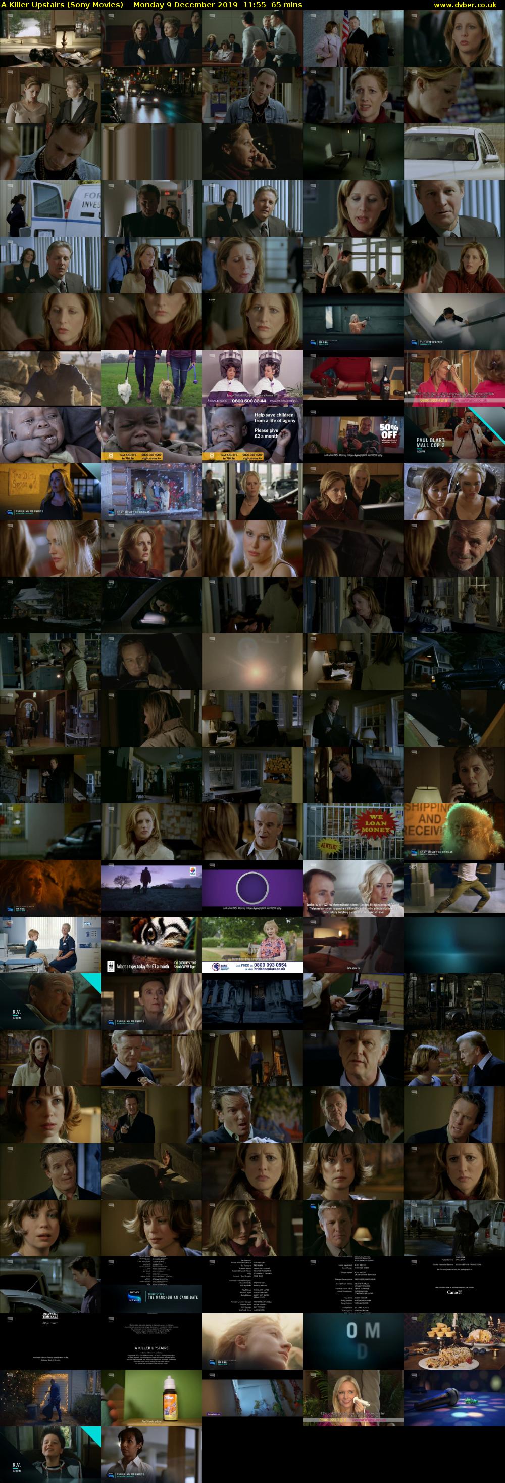 A Killer Upstairs (Sony Movies) Monday 9 December 2019 11:55 - 13:00
