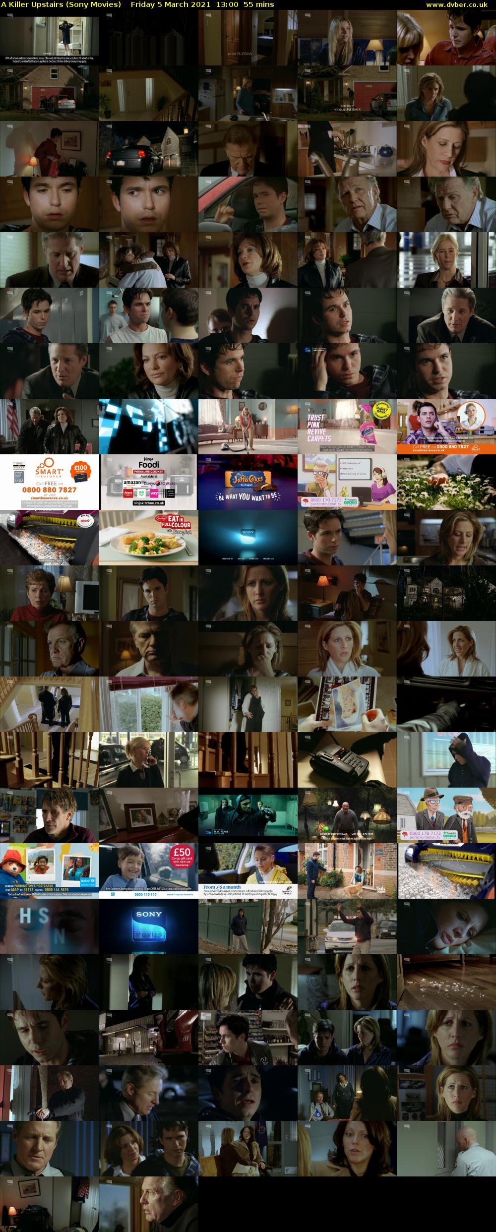 A Killer Upstairs (Sony Movies) Friday 5 March 2021 13:00 - 13:55