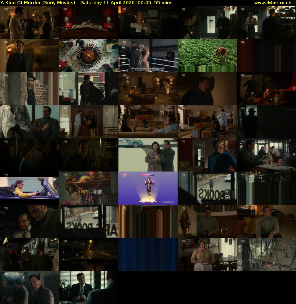A Kind Of Murder (Sony Movies) Saturday 11 April 2020 00:05 - 01:00