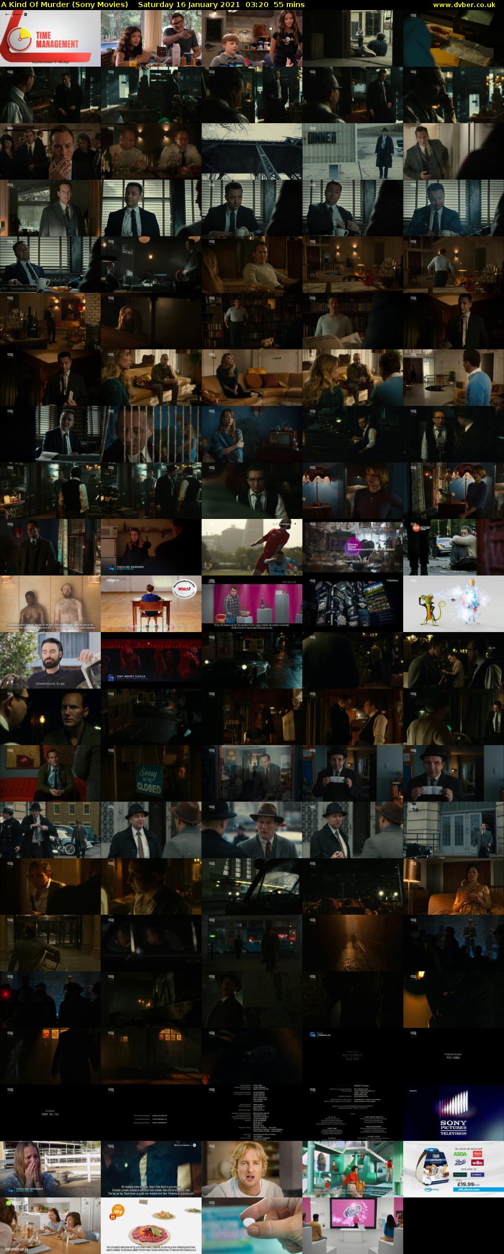 A Kind Of Murder (Sony Movies) Saturday 16 January 2021 03:20 - 04:15