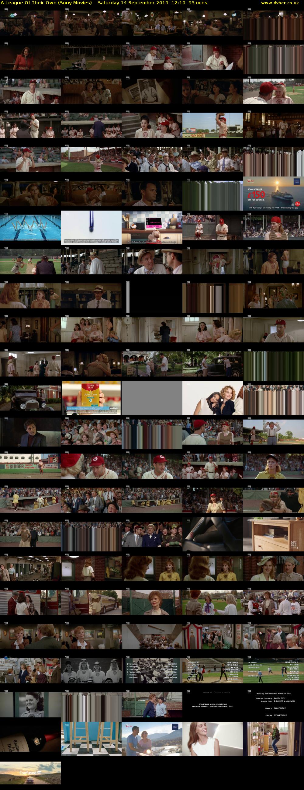 A League Of Their Own (Sony Movies) Saturday 14 September 2019 12:10 - 13:45