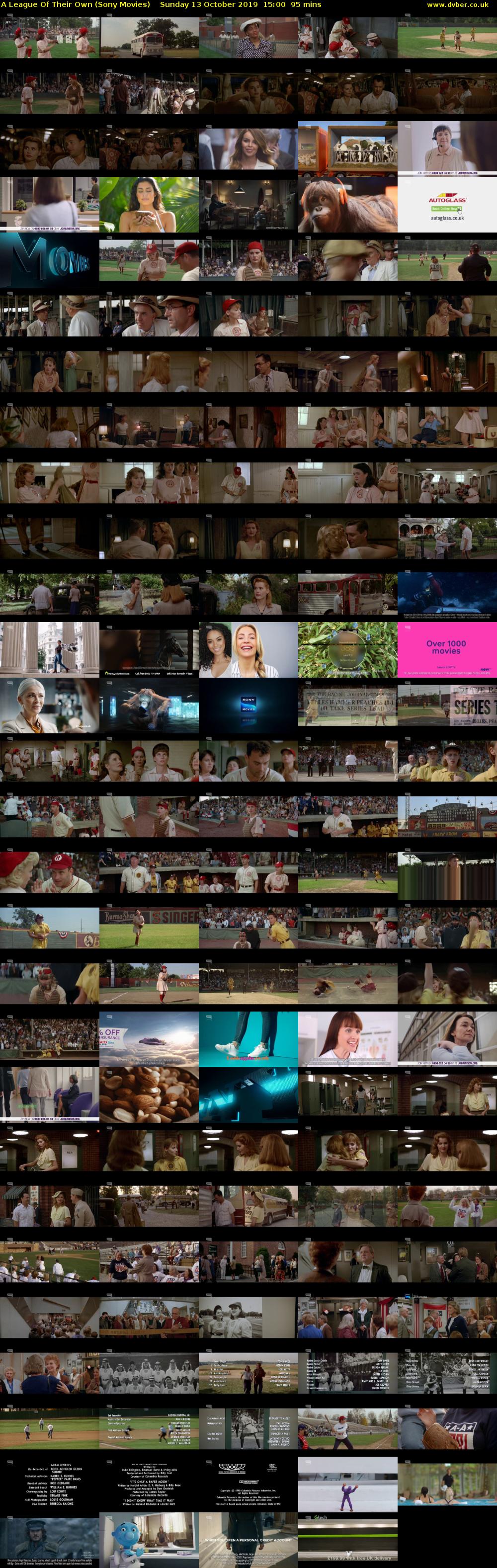 A League Of Their Own (Sony Movies) Sunday 13 October 2019 15:00 - 16:35