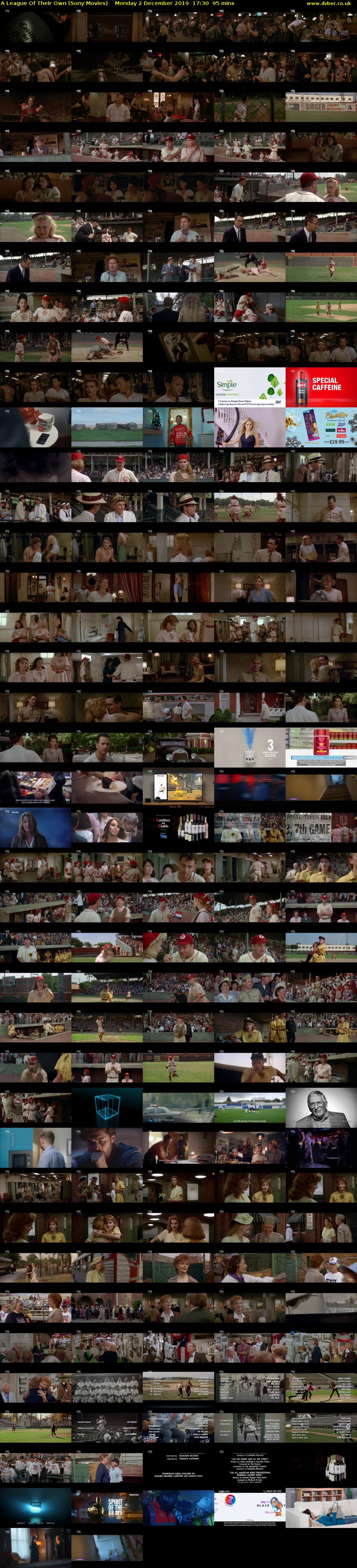 A League Of Their Own (Sony Movies) Monday 2 December 2019 17:30 - 19:05