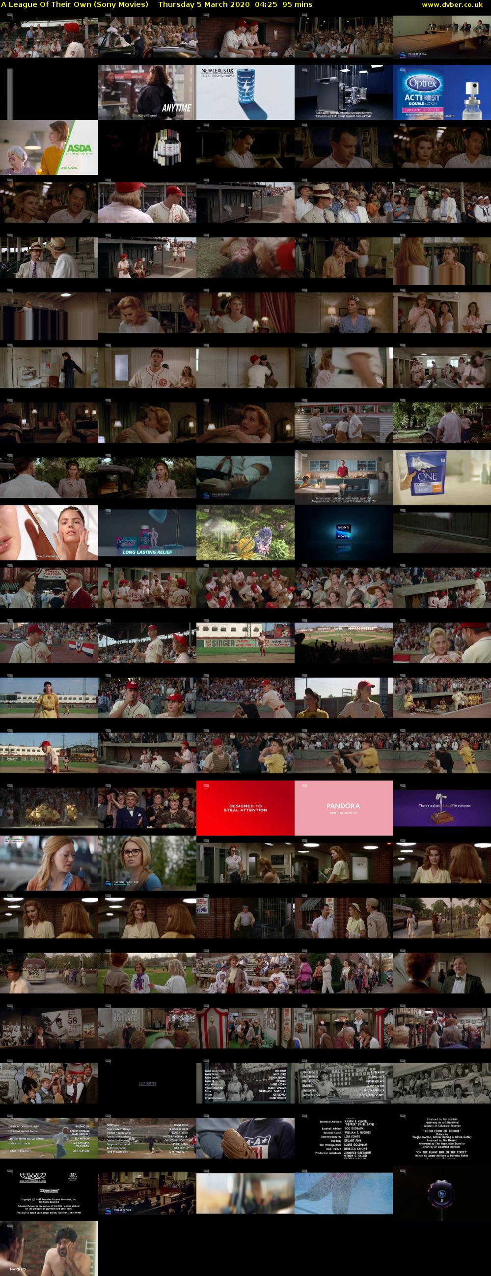 A League Of Their Own (Sony Movies) Thursday 5 March 2020 04:25 - 06:00