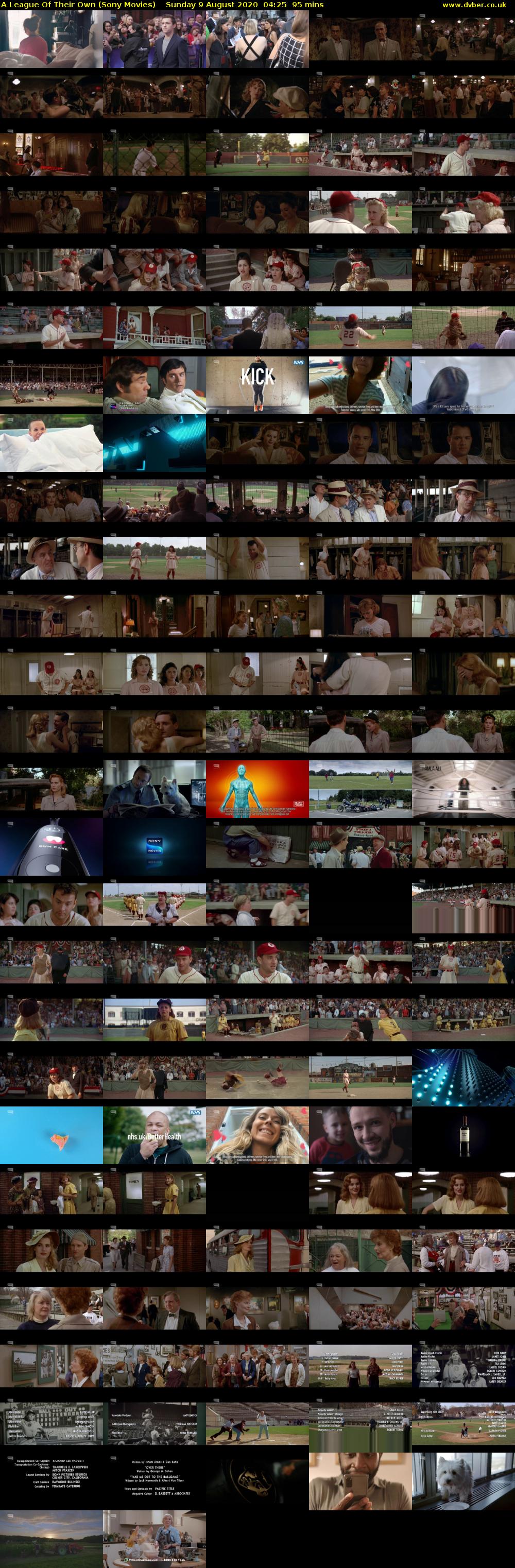 A League Of Their Own (Sony Movies) Sunday 9 August 2020 04:25 - 06:00
