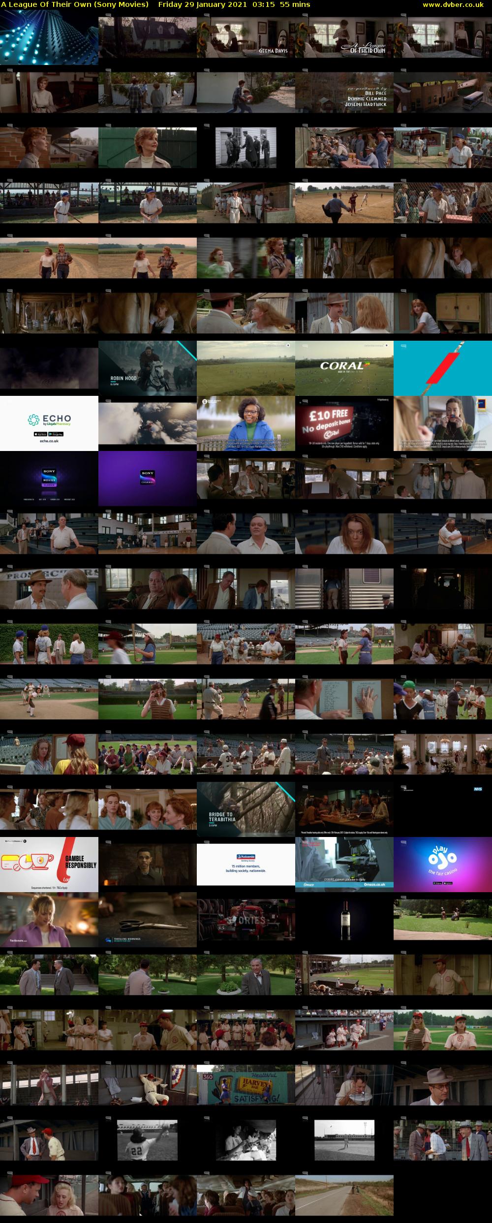 A League Of Their Own (Sony Movies) Friday 29 January 2021 03:15 - 04:10