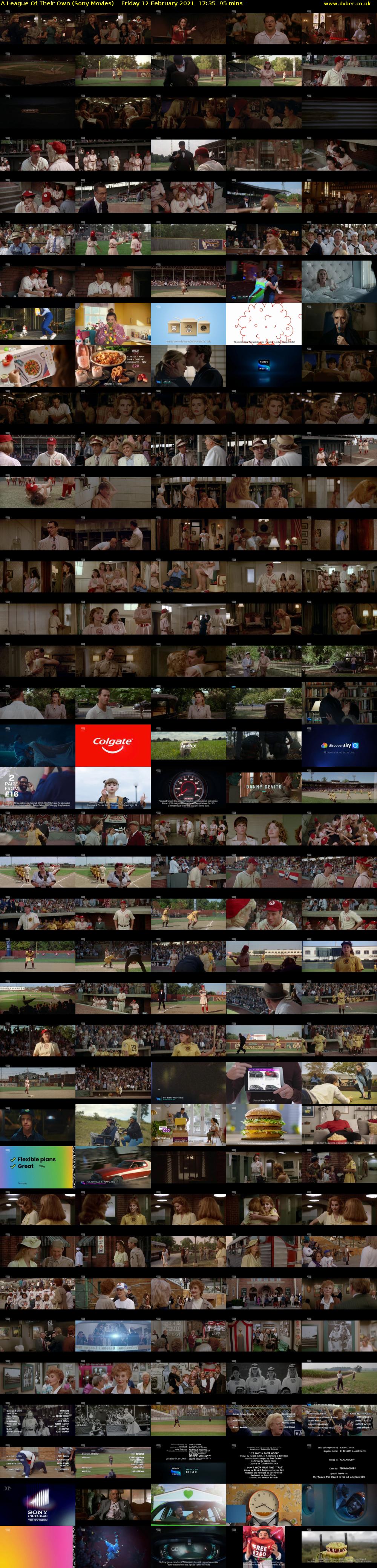 A League Of Their Own (Sony Movies) Friday 12 February 2021 17:35 - 19:10