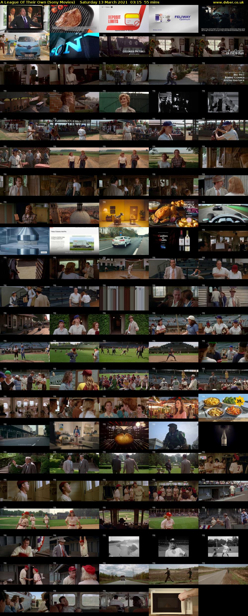 A League Of Their Own (Sony Movies) Saturday 13 March 2021 03:15 - 04:10