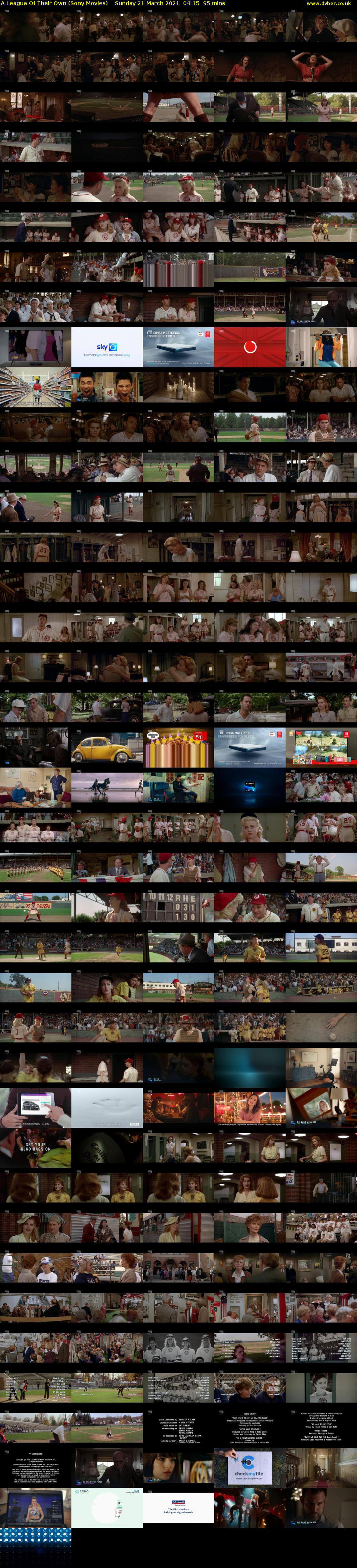 A League Of Their Own (Sony Movies) Sunday 21 March 2021 04:15 - 05:50