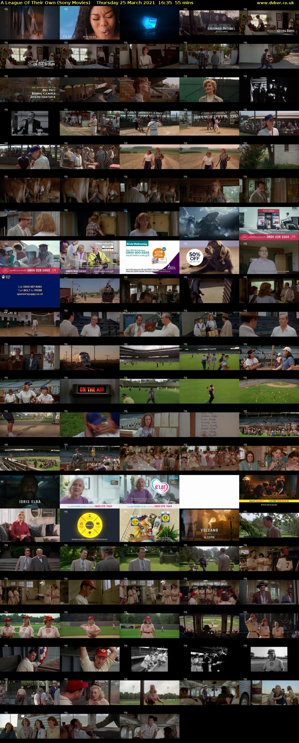 A League Of Their Own (Sony Movies) Thursday 25 March 2021 16:35 - 17:30