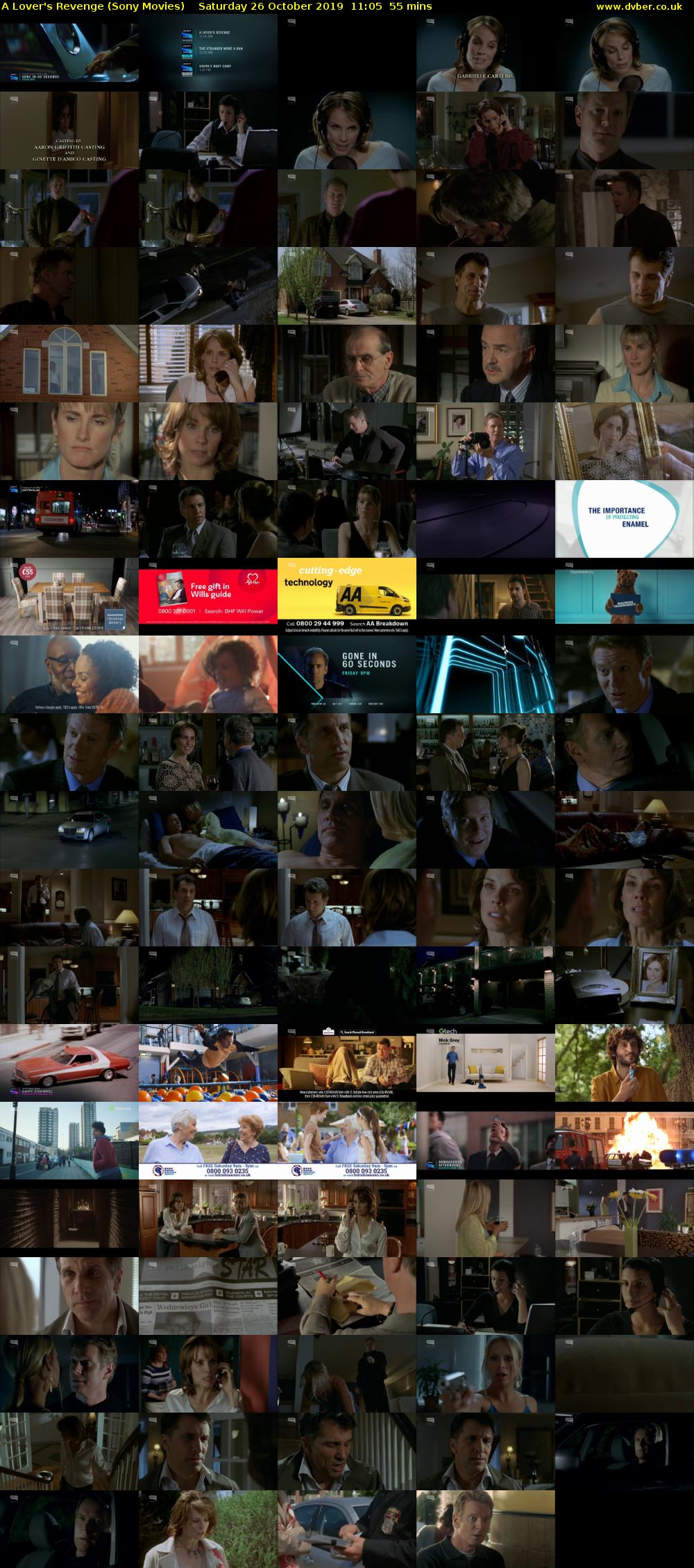 A Lover's Revenge (Sony Movies) Saturday 26 October 2019 11:05 - 12:00