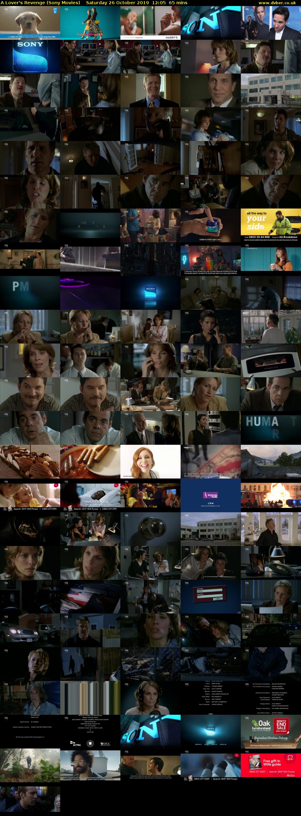 A Lover's Revenge (Sony Movies) Saturday 26 October 2019 12:05 - 13:10