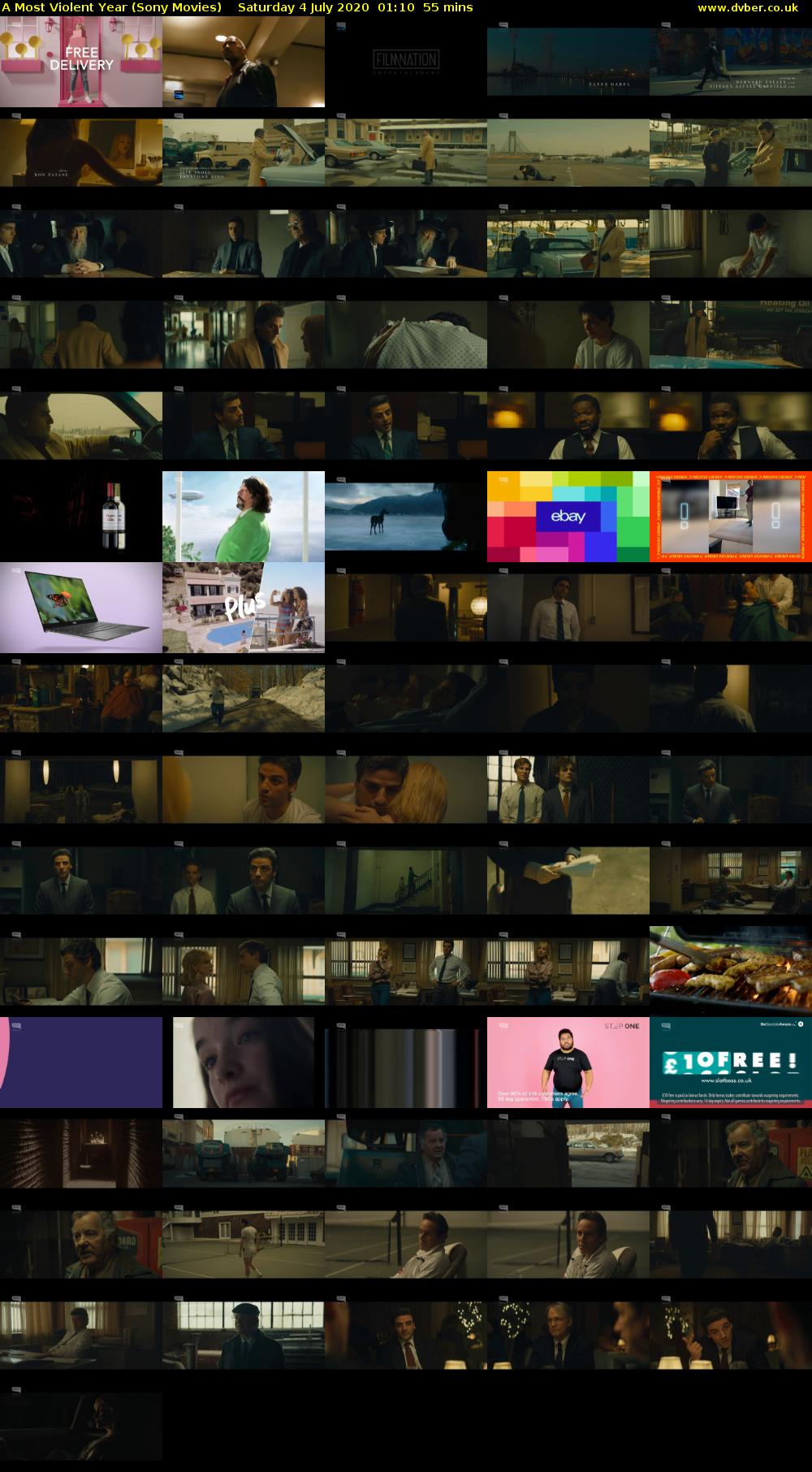 A Most Violent Year (Sony Movies) Saturday 4 July 2020 01:10 - 02:05