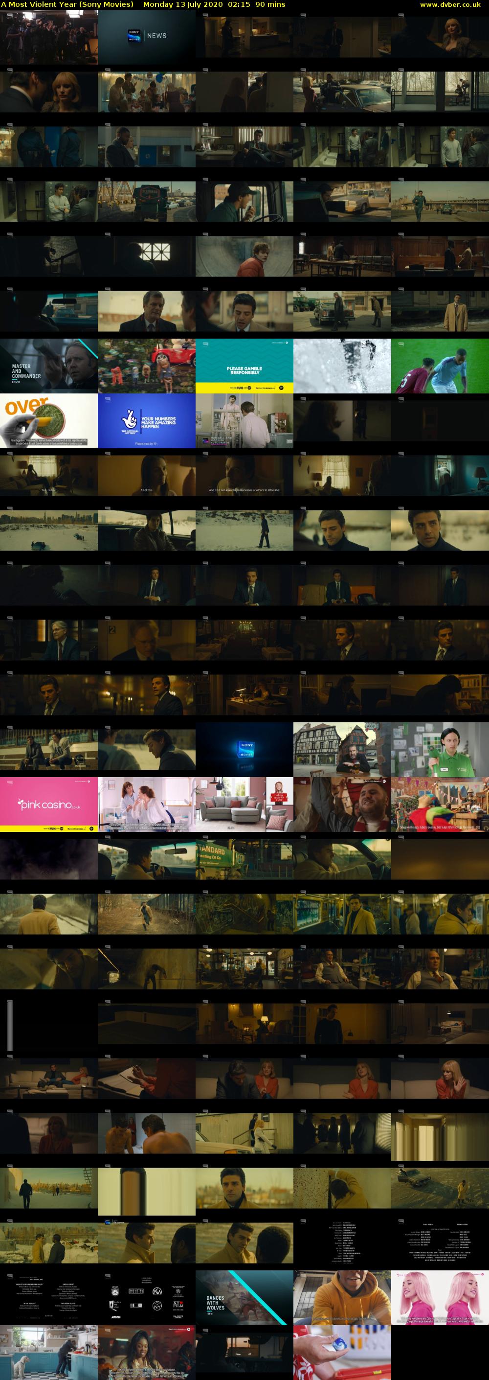A Most Violent Year (Sony Movies) Monday 13 July 2020 02:15 - 03:45